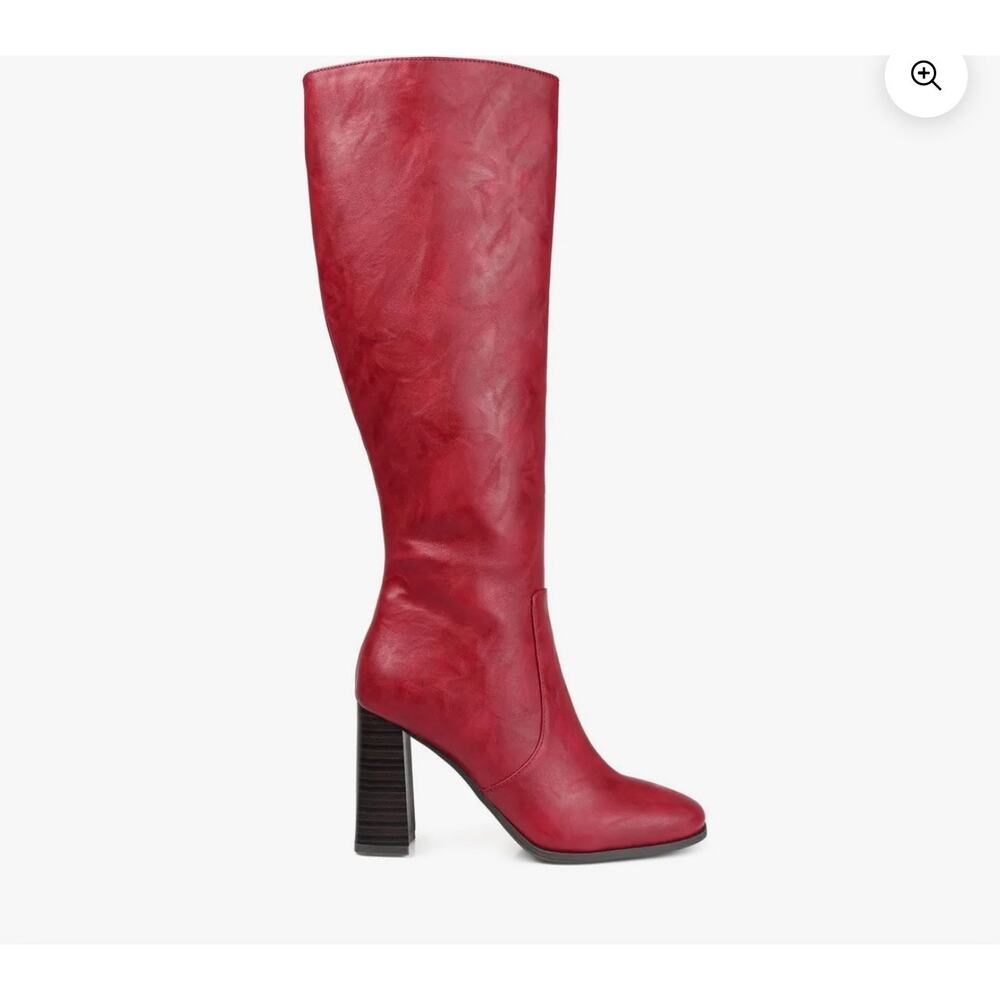 Journee Collection Women’s Boots sz 6 Wide Calf Knee High NEW # box 983